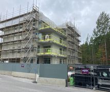 Besiktning av tak och putsad fasad i Stora Mossen sept 2022