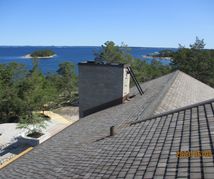 Besiktning av tak och fasad i Sthlm: skärgård Juni 2023